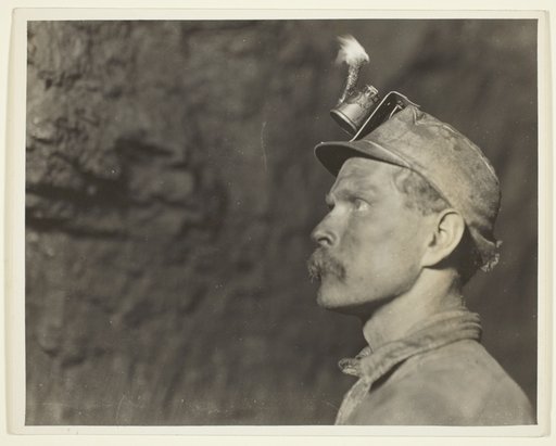 "Follow The Gleam", Welsh Miner in Pa. Coal Mine A Mile From Daylight