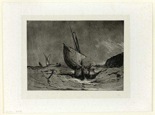 Fishing Boat in a Gale