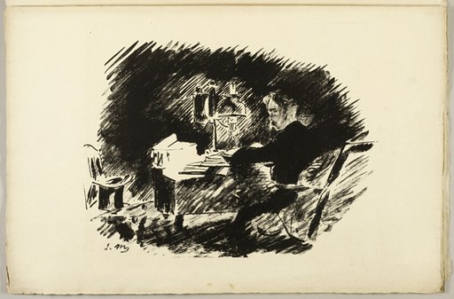 Under the Lamp ("Once upon a midnight dreary..."), from The Raven (Le Corbeau)