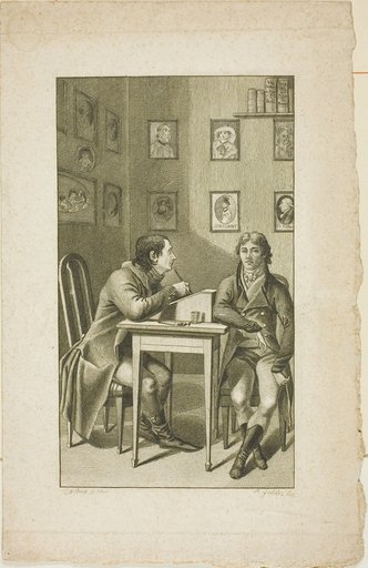 A Physionotrace Portraitist
