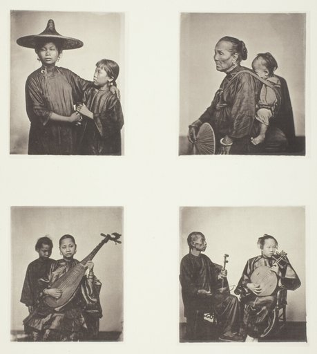 Boat Girls; A Canton Boatwoman and Child; Musicians; Musicians