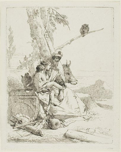 The Family of the Oriental Peasant, from Scherzi