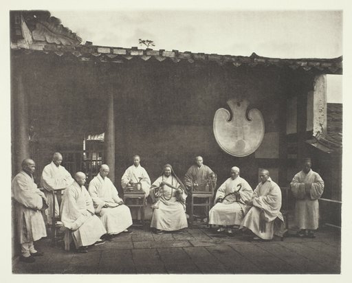The Abbot and Monks of Kushan