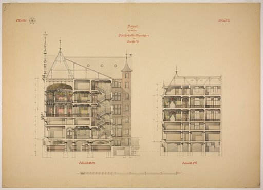 Rathskeller Neubau, Halle (Saale), Saxony-Anhalt, Germany, Two Sections