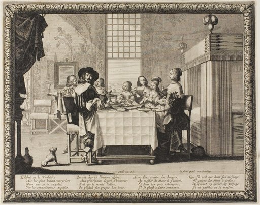 Manhood, plate three from The Four Ages of Man