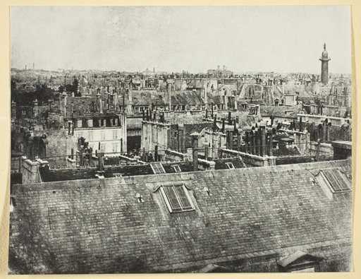 Les Toits de Paris (Vue de la rue Castiglione?)