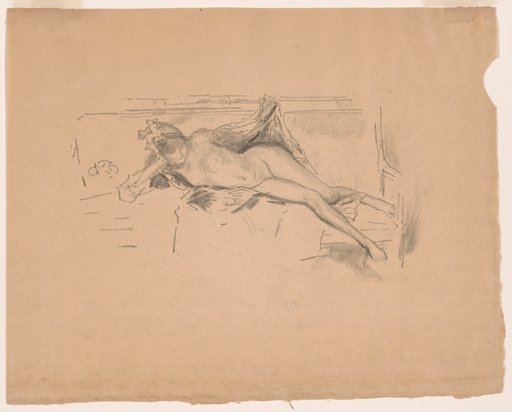 Nude Model, Reclining