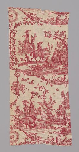 La Liberté Americaine (American Liberty) (Furnishing Fabric)