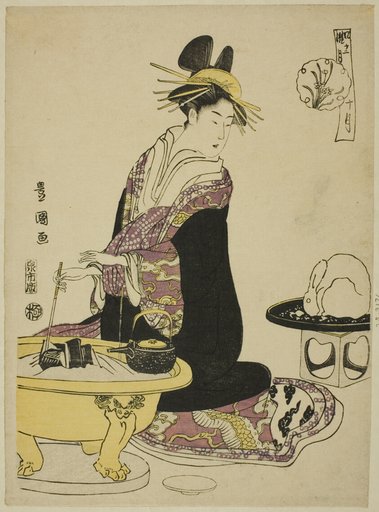 The Tenth Month (Ju gatsu), from the series "Fashionable Twelve Months (Furyu junikagetsu)"