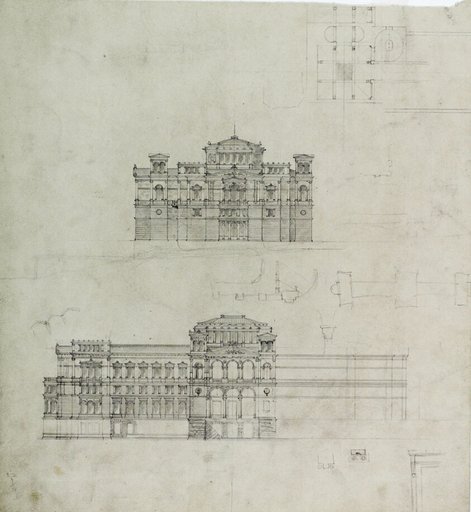 Design Projects, Elevation Studies and Plan