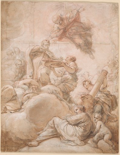 Allegory of the Elevation of Cardinal Deacon Oddone Colonna to the Papal Chair as Pope Martin V