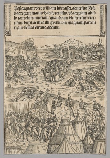 Capitulation of a French City, plate 12 from Historical Scenes from the Life of Emperor Maximilian I from the Triumphal Arch