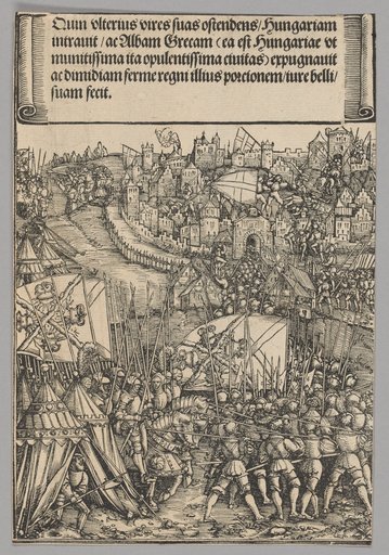 Hungarian Campaign, plate 14 from Historical Scenes from the Life of Emperor Maximilian I from the Triumphal Arch