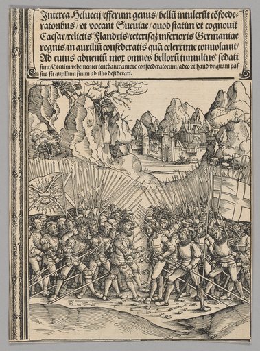 Swiss War, plate 16 from Historical Scenes from the Life of Emperor Maximilian I from the Triumphal Arch