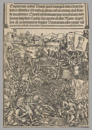 War with Venice, plate 21 from Historical Scenes from the Life of Emperor Maximilian I from the Triumphal Arch