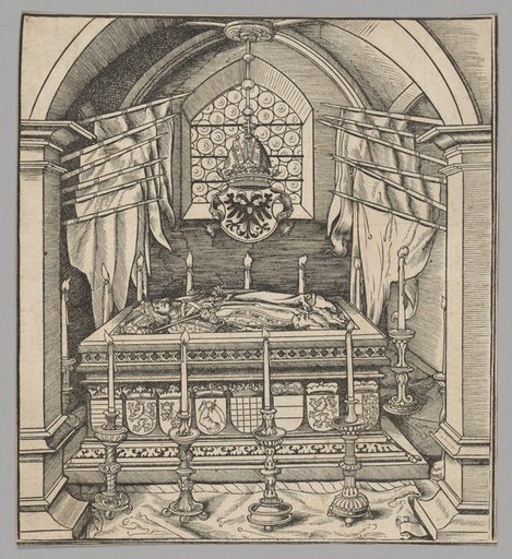 Gruftblatt, plate 24 from Historical Scenes from the Life of Emperor Maximilian I from the Triumphal Arch