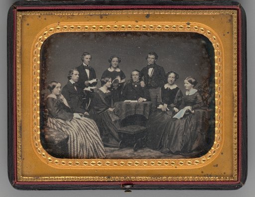 Untitled (Group Portrait of Men and Women)