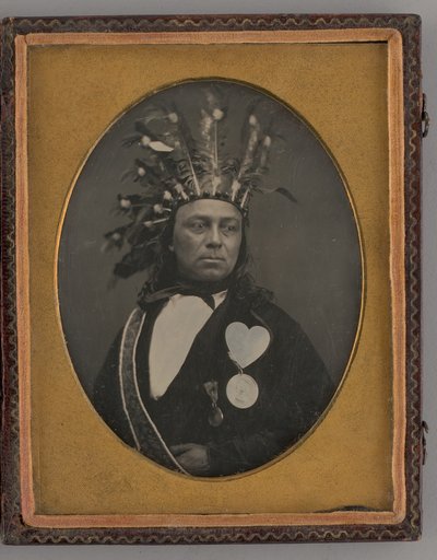 Untitled (Indian Chief Maungwudaus, Upper Canada)