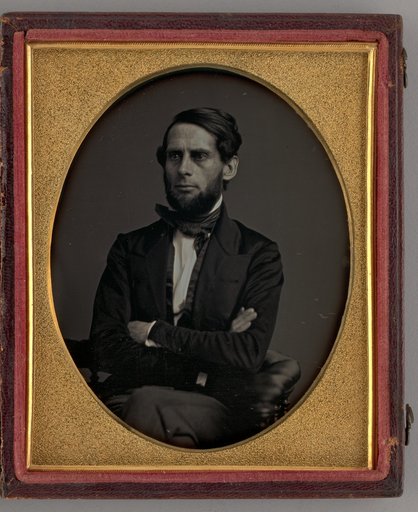 Untitled (Portrait of Seated Man with his Arms Crossed)