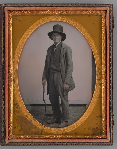 Untitled (Portrait of a Standing Man with Top Hat)
