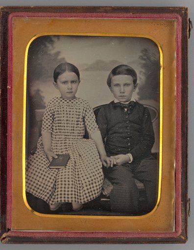 Untitled (Portrait of a Girl and a Boy)