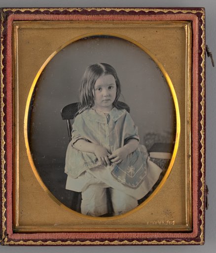 Untitled (Portrait of Seated Girl)