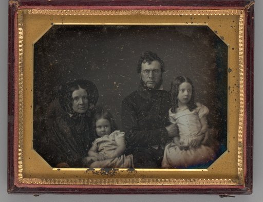 Untitled (Portrait of a Man, Woman and Two Girls)