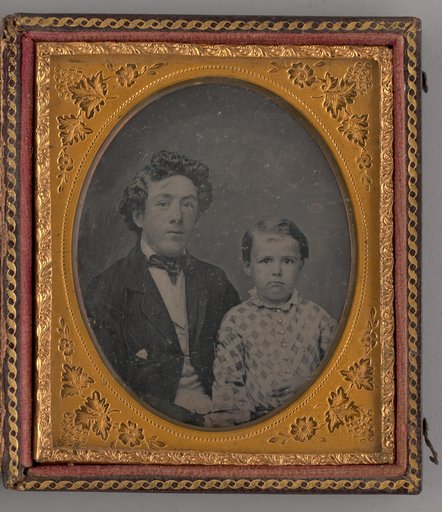 Untitled (Portrait of a Man and a Boy)