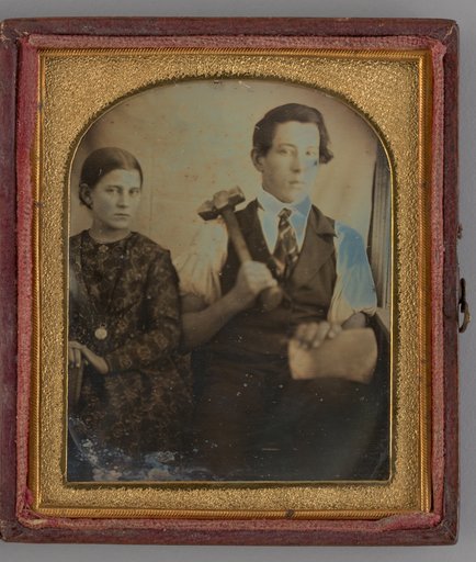 Untitled (Portrait of a Woman and a Man)