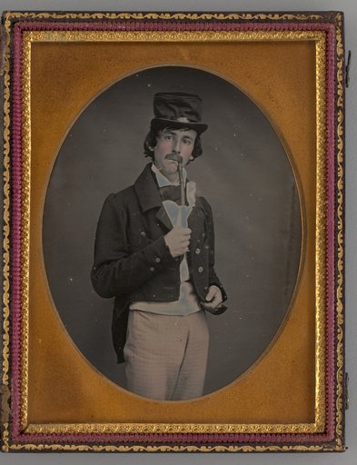 Untitled (Portrait of a Man with a Pipe)
