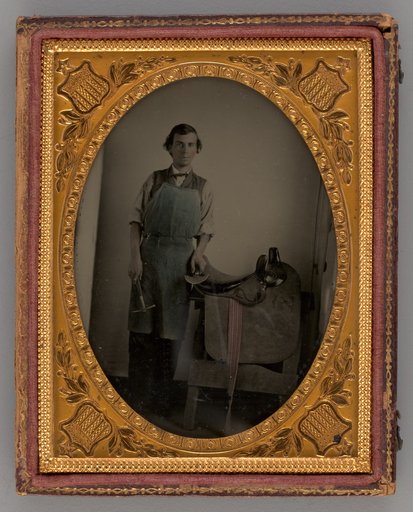 Untitled (Portrait of a Saddle Maker)