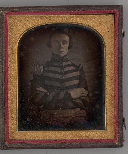 Untitled (Portrait of Seated Man with his Arms Crossed)
