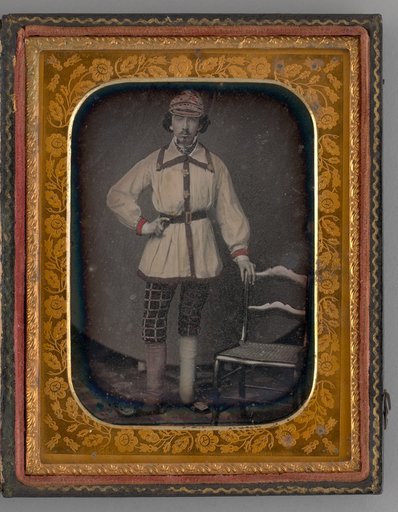 Untitled (Portrait of a Standing Circus Performer)