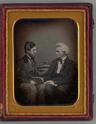 Untitled (Portrait of Two Seated Men)