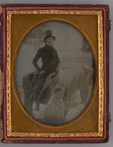 Untitled (Portrait of a Man on a Horse)