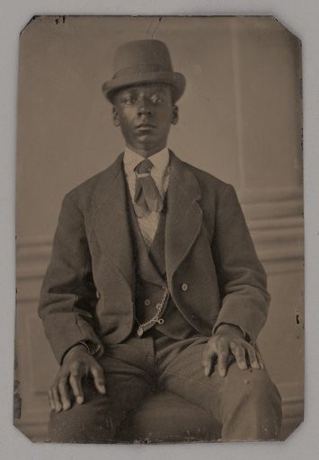Untitled (Portrait of a Seated Man)