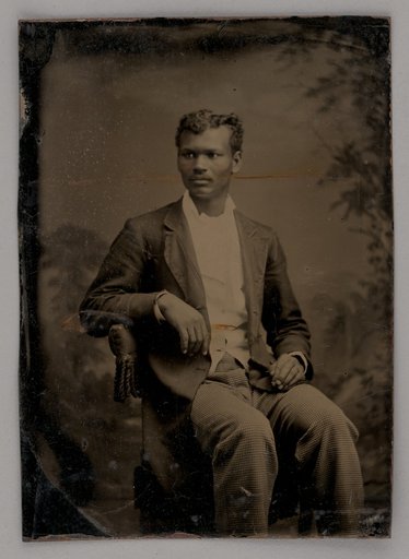 Untitled (Portrait of a Seated Man)