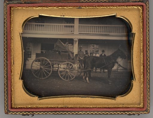 Untitled (Horse-Drawn Carriage)