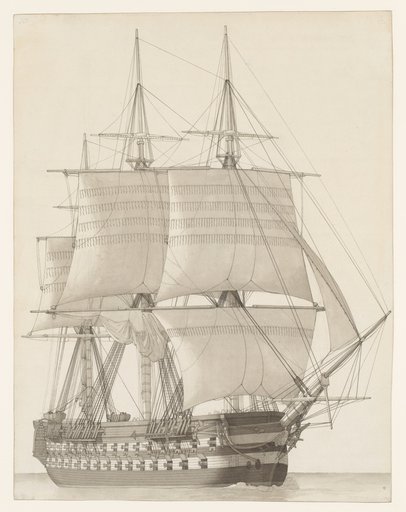 Vessel of the Russian Line (Vaisseau de ligne russe)