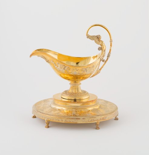 Sauceboat and Stand (one of a pair)