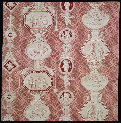 La Marchande d'Amour (The Merchant of Love) (Furnishing Fabric)
