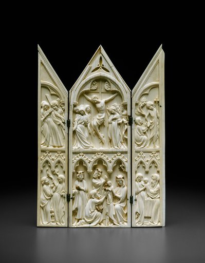 Triptych with Scenes from the Life of Christ