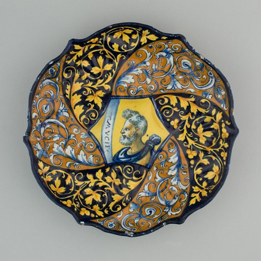 Bowl with a Bust of Mucius Scaevola