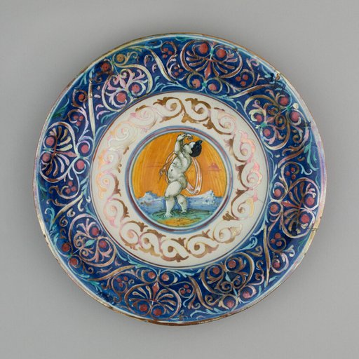 Plate with Cupid