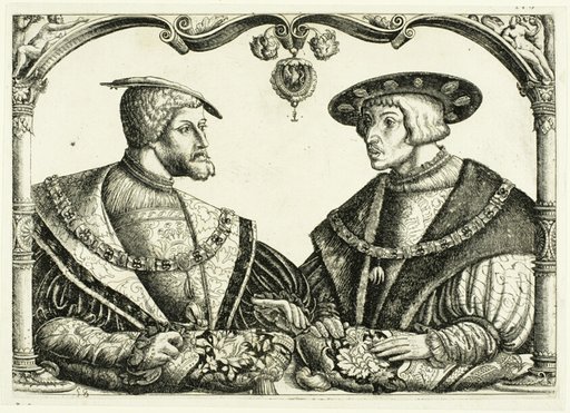 Emperors Charles V and Ferdinand I