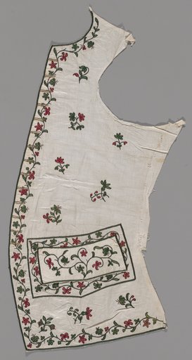 Waistcoat Front Panel