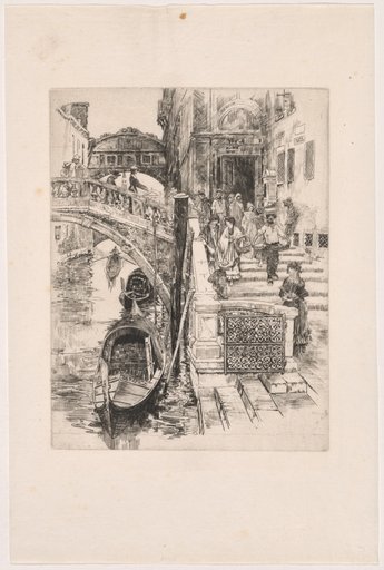 The Bridge of Sighs (Second Plate)