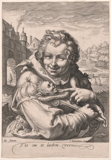 Fool Holding a Staff (Tis om te lachen)