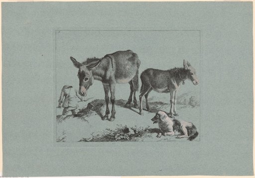 Plate 5, from The Set of 12 Pastorals Scenes