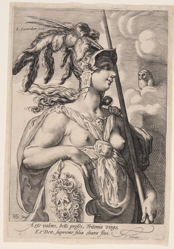 Pallas Athena, from Three Goddesses